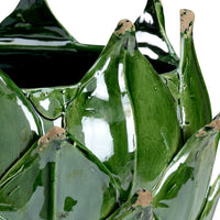 Chelsea House Green Leaf Vase