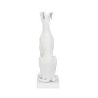 Chelsea House Greyhound Sculpture - White