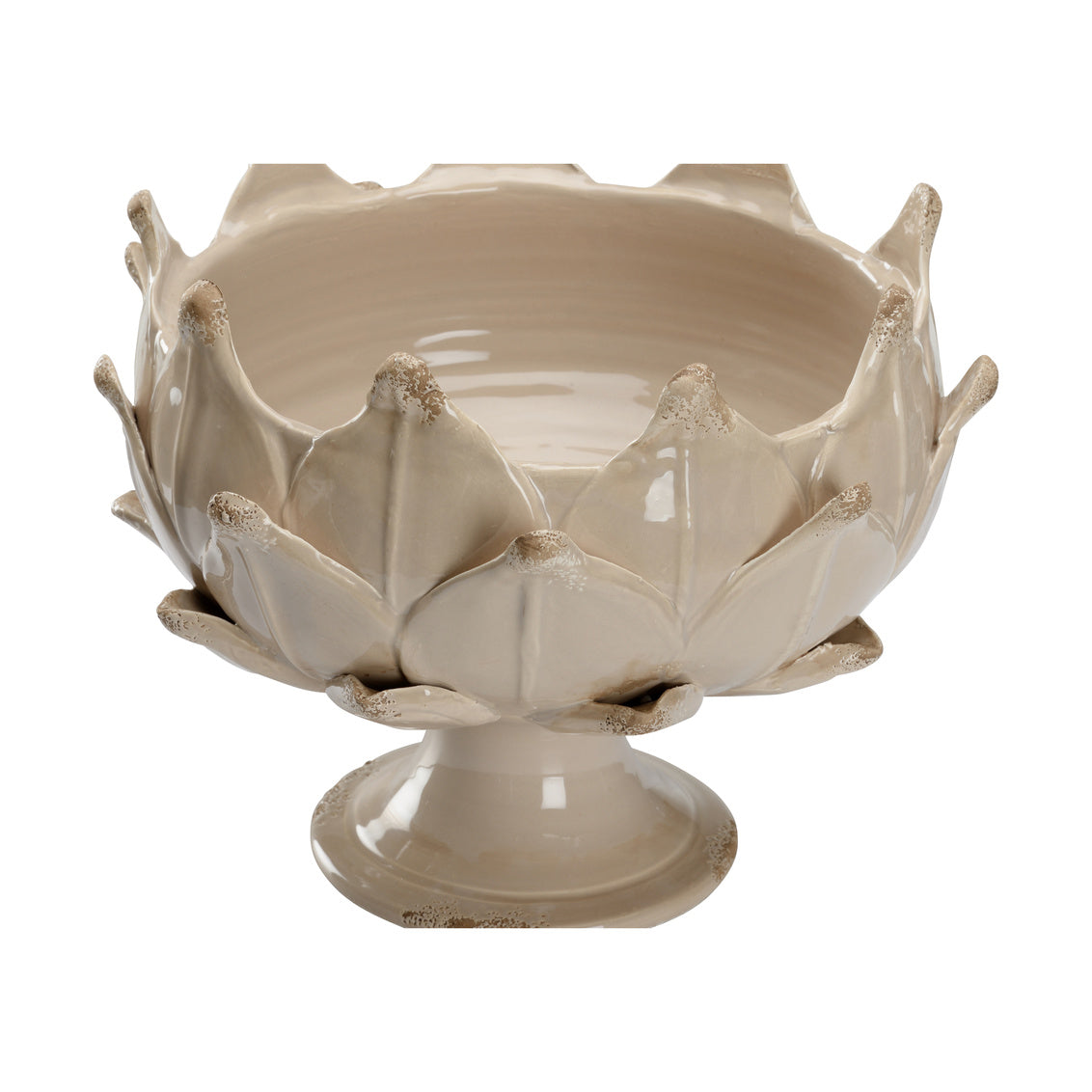 Chelsea House Leaf Vase - Coffee