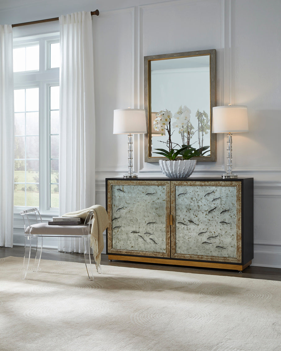Chelsea House Chinoiserie Cabinet - Fish