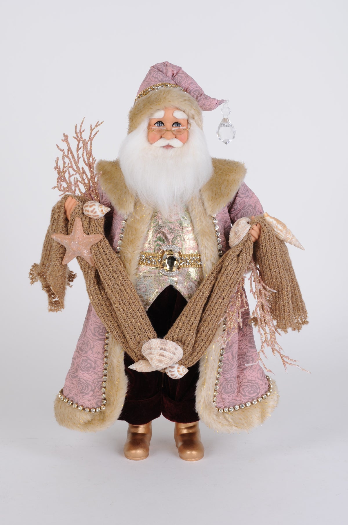 Karen Didion Rose Gold Coastal Santa