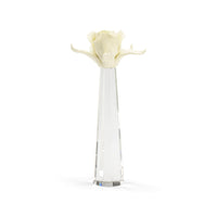 Chelsea House Large Rose On Stand - Cream