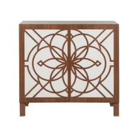 Chelsea House Flower of Life Cabinet - Brown