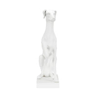 Chelsea House Greyhound Sculpture - White