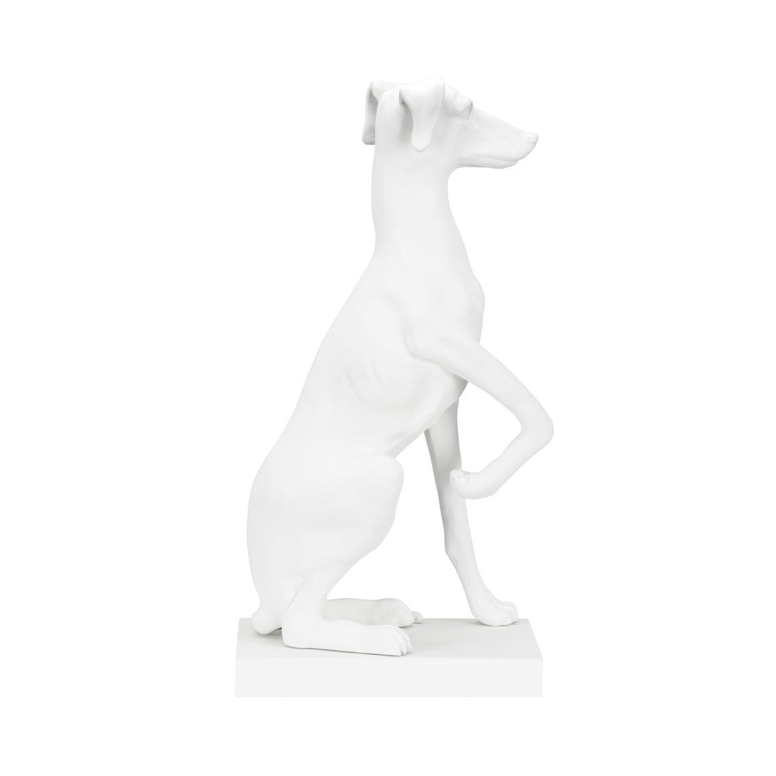Chelsea House Greyhound Sculpture - White