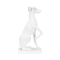 Chelsea House Greyhound Sculpture - White