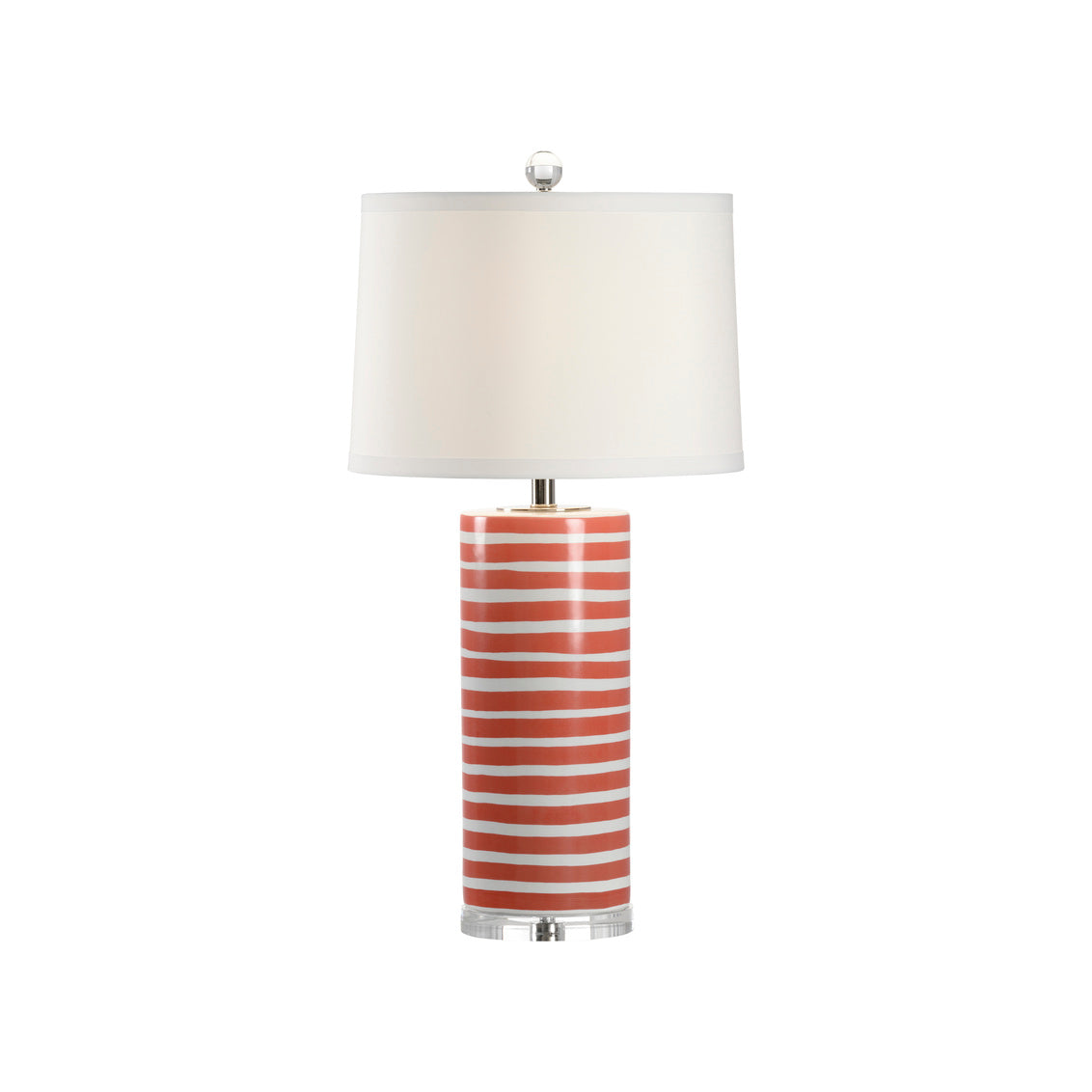 Chelsea House Orange Banded Lamp
