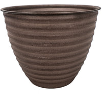 Design Shop Cappuccino Ironstone Woodsdale Planter 6"