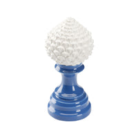 Chelsea House Artichoke Finial - Blue (Lg)