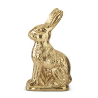 Design Shop 19 Inch Resin Gold Foil Resin Easter Bunny