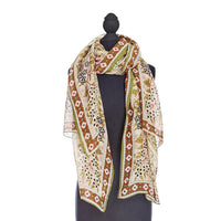 Design Shop Floral Arch Print Scarf - Viscose/Modal