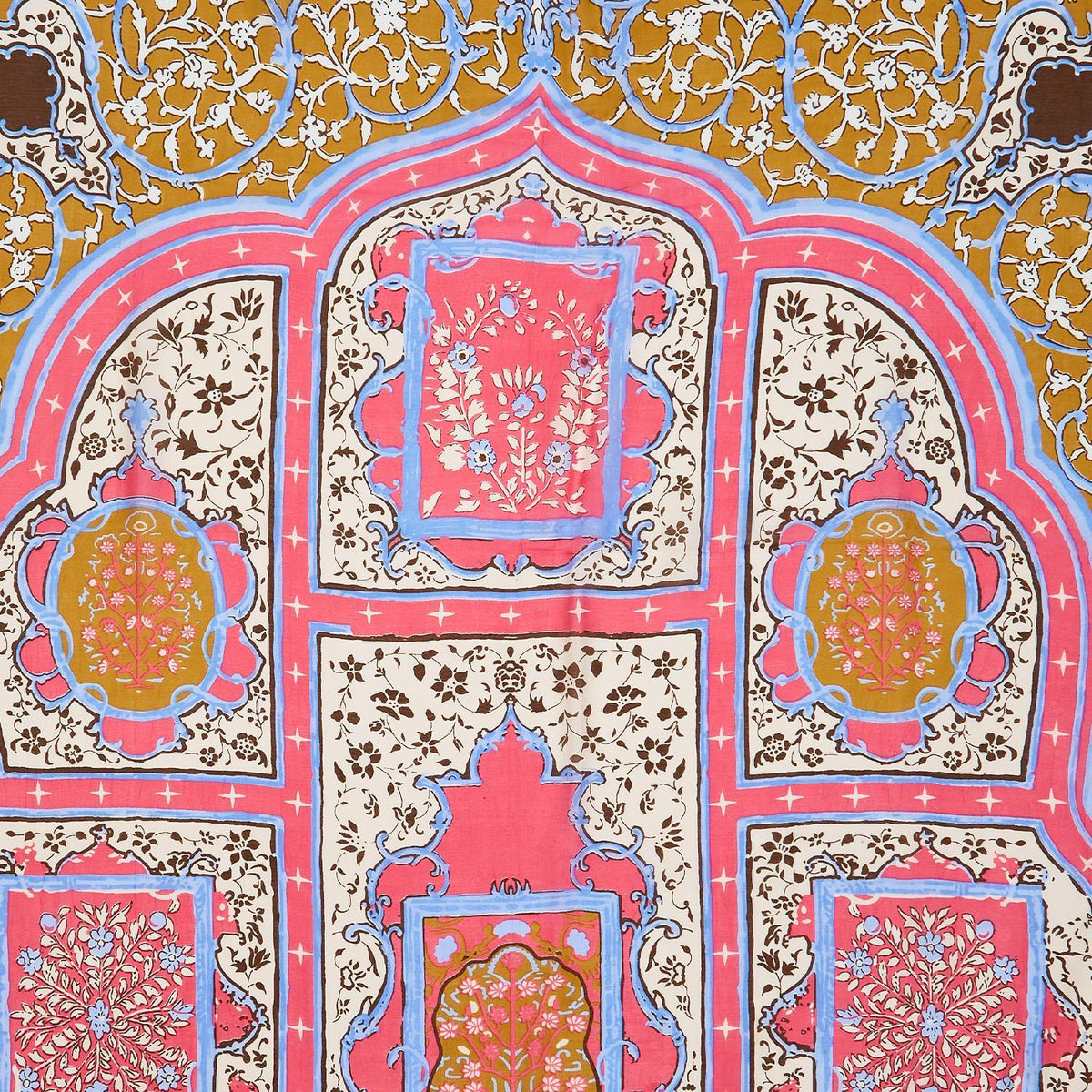 Design Shop Indian Summer Pink Long Kimono - Viscose/Modal