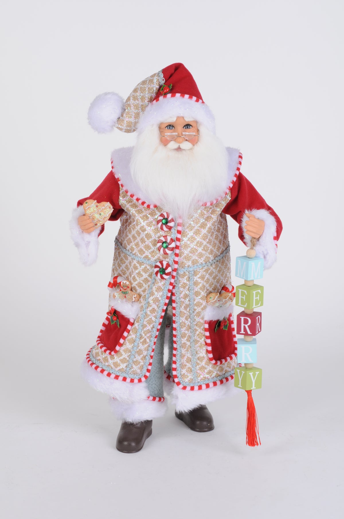 Karen Didion Merry Gingerbread Santa