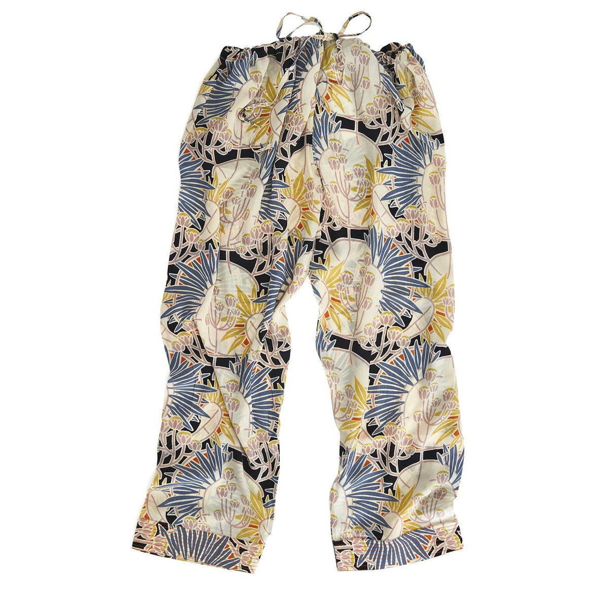Design Shop Deco Daisy Print Mauve Lounge Pant
