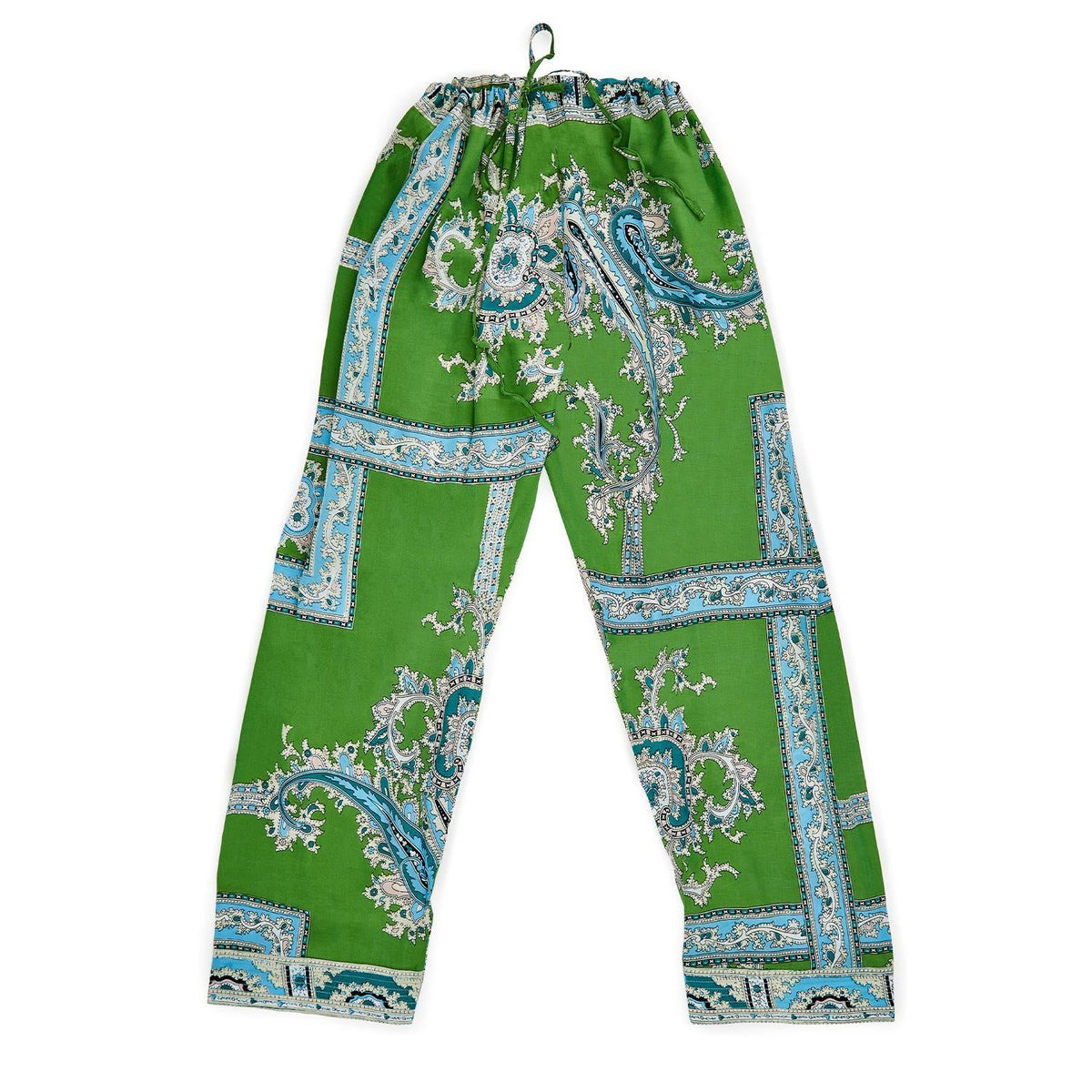 Design Shop Handkerchief Print Green Lounge Pant