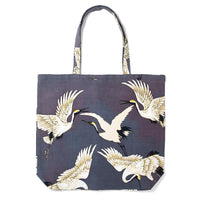 Design Shop Set of 3 Heron Tote Bags - Cotton Canvas