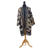 Design Shop Giant Willow Black Cardigan - Viscose/Modal