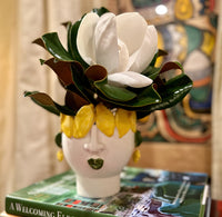 Abigails Studio Z Cachepot, Small Head with Lemons