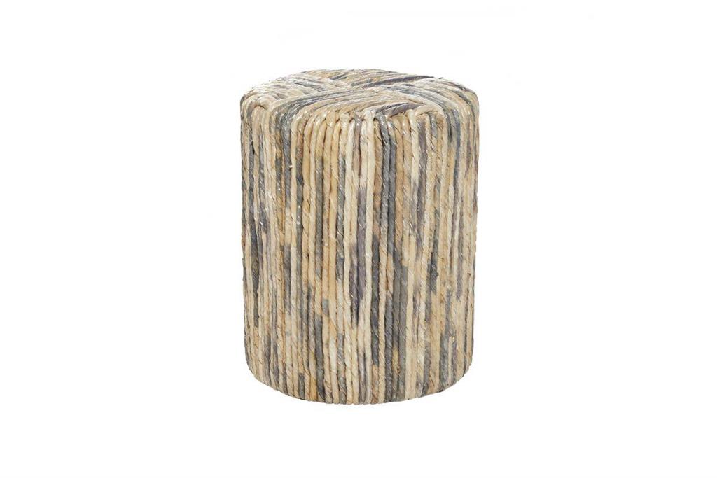 Banana Leaf Teak Stool