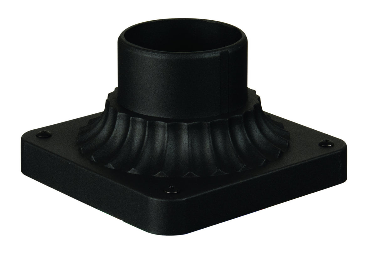 Craftmade - Z200-TB - Post Adapter Base - Post Adapter Cast - Textured Black