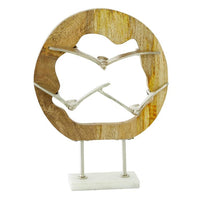 Design Shop  Silver Aluminum Bird Sculpture