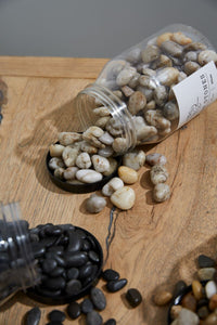 Design Shop White River Stones Small, 4.5" X 6.5".