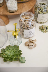 Design Shop White River Stones Small, 4.5" X 6.5".