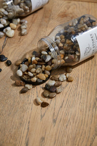 Design Shop Natural River Stones Small, 4.5" X 6.5".