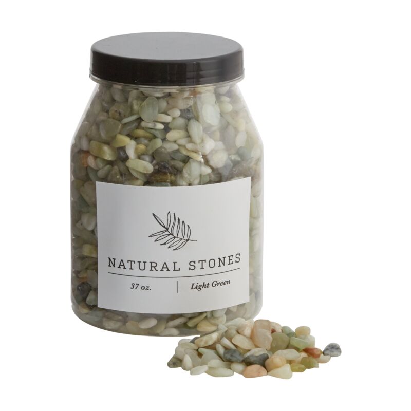 Design Shop Nat Stones 37Oz Light Green
