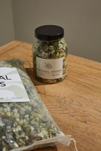 Design Shop Green Natural Stones, 4.5" X 6.5".