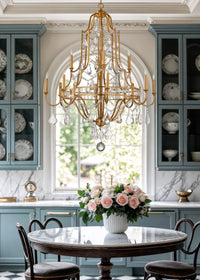Wildwood Buckhead Large Chandelier - Gold
