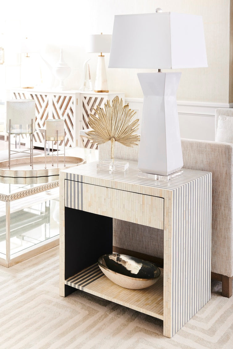 Chelsea House Fontainebleau Table Lamp - White