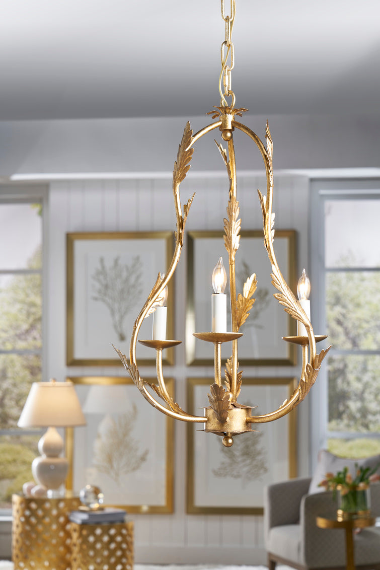 Chelsea House Petite Chandelier - Gold