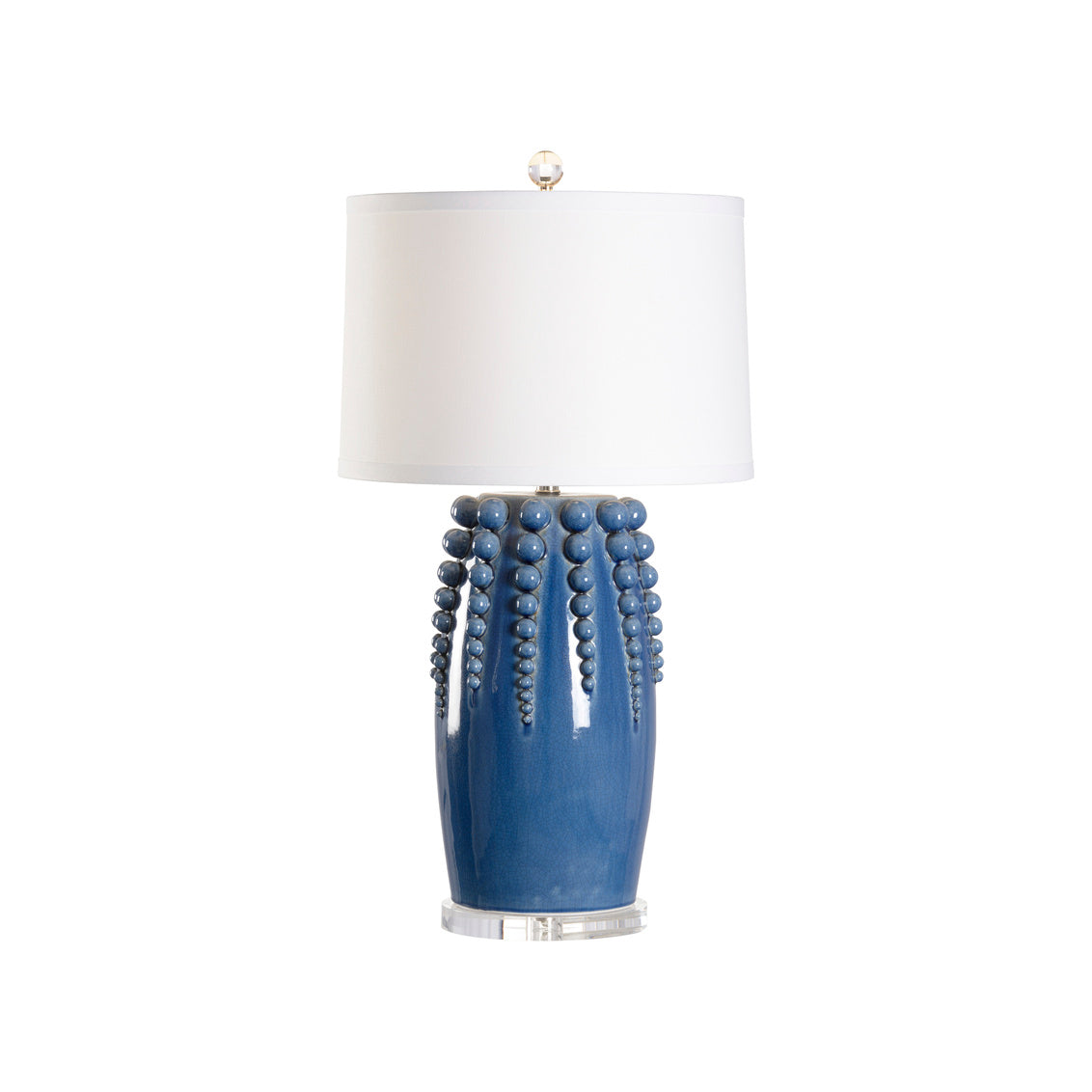Chelsea House Sea Urchin Lamp - Blue