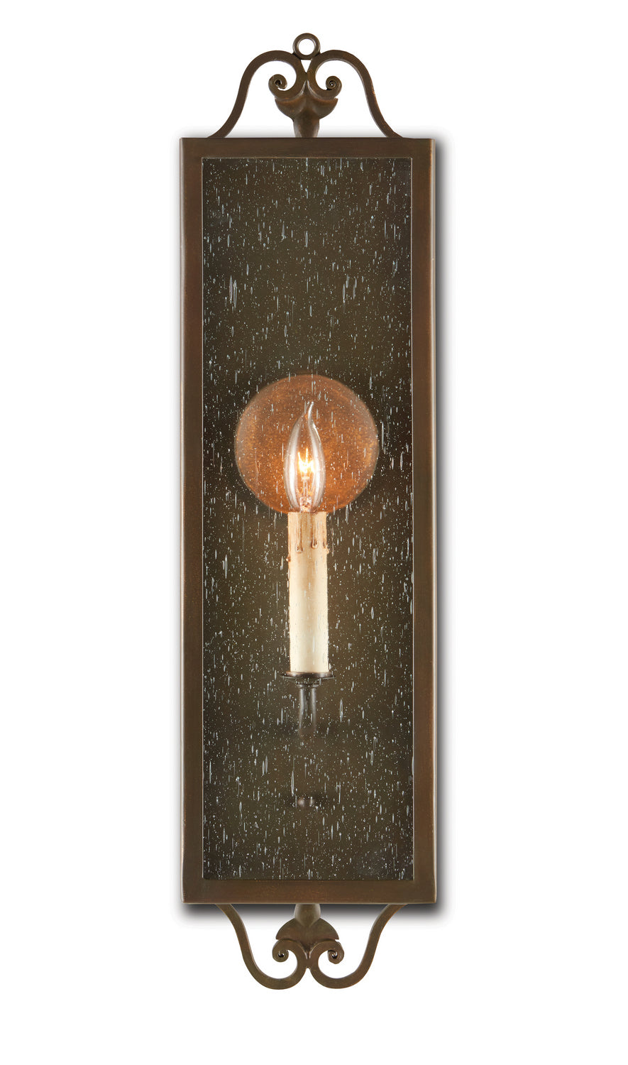 Currey and Company - 5030 - One Light Wall Sconce - Wolverton Bronze Wall Sconce - Bronze Verdigris