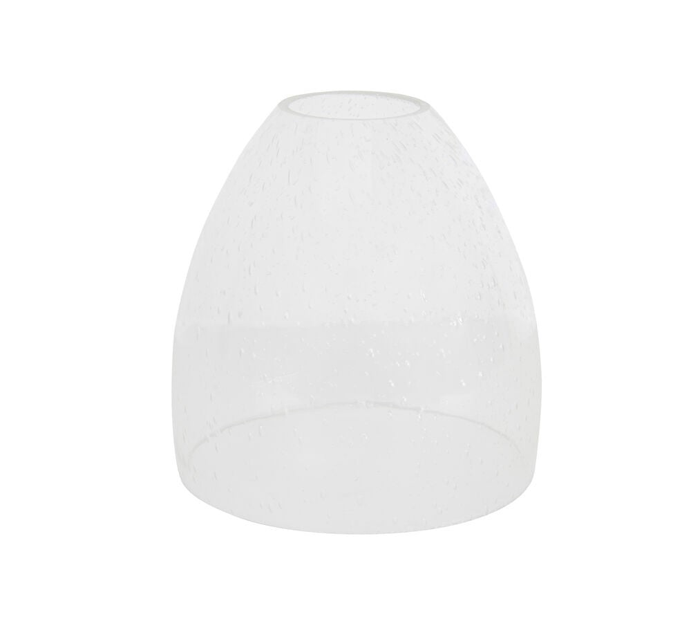 Craftmade Replacement Glass from the Replacement Glass collection in Clear Seeded Glass finish