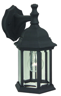 Craftmade - Z294-TB - One Light Wall Mount - Hex Style Cast - Textured Black