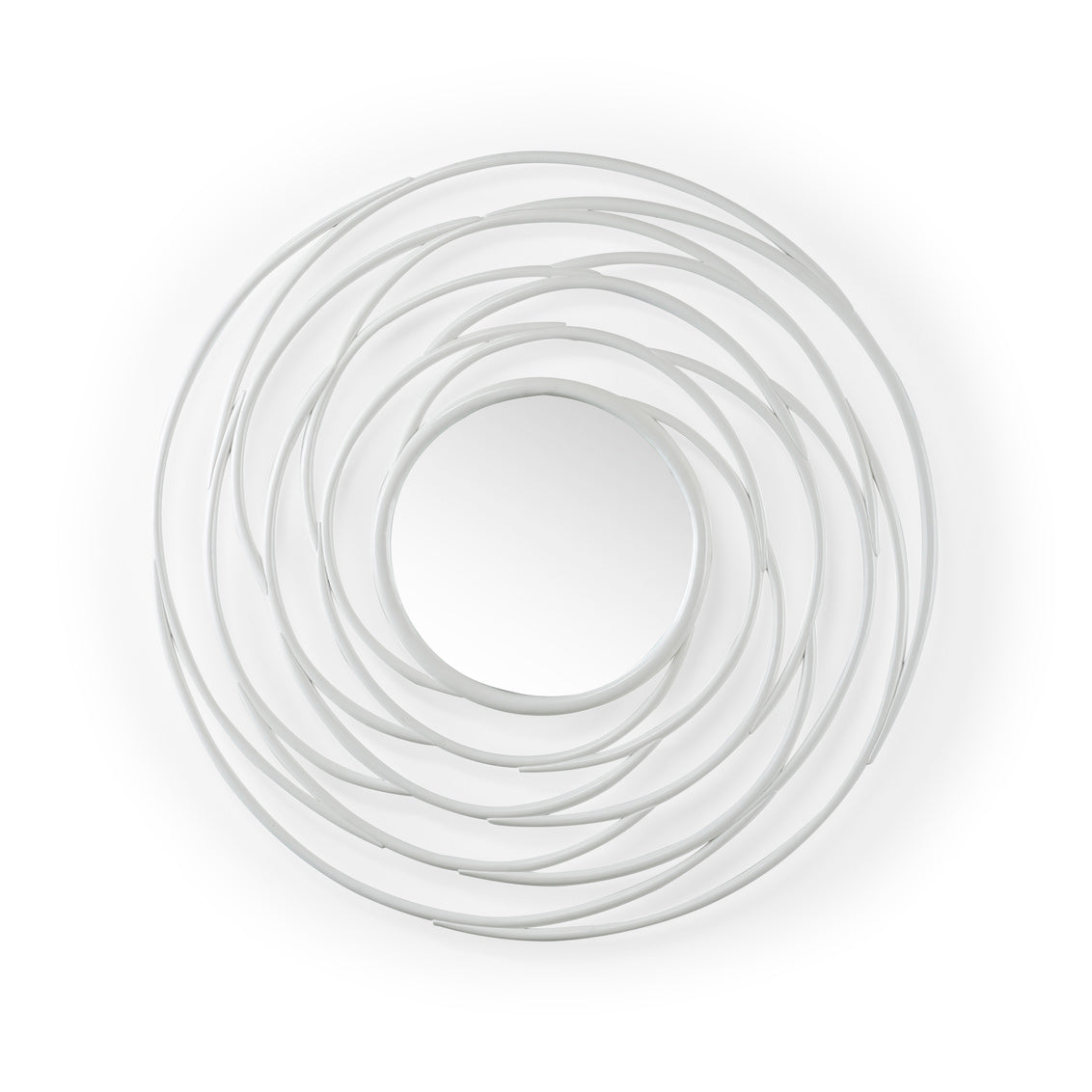 Chelsea House Swirl Mirror - White
