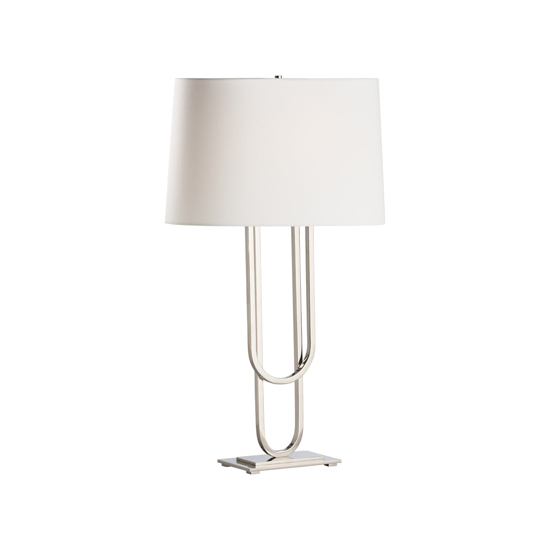 Chelsea House Odeon Table Lamp - Polished Nickel
