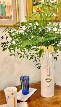 Abigails Studio Z, Tall Vase with Lemons