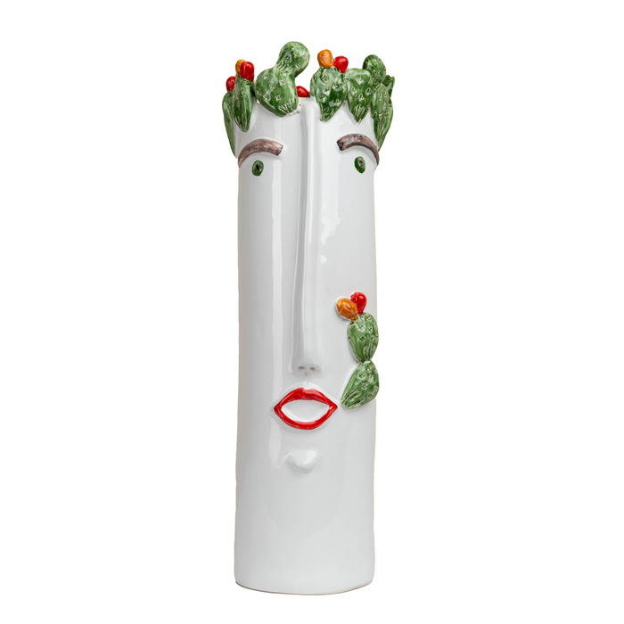 Abigails Studio Z, Tall Vase with Cactus