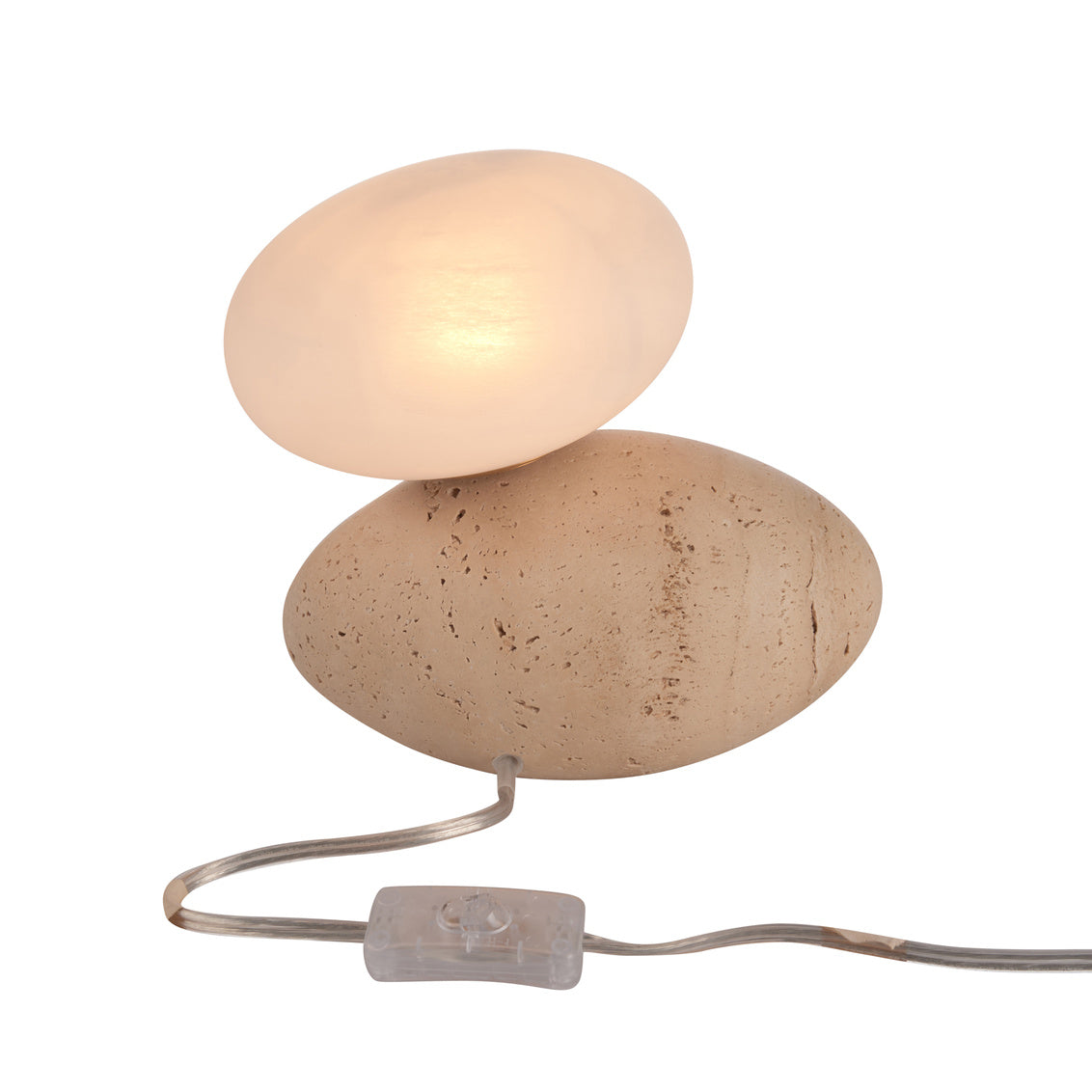 Wildwood Aruna Lamp - Travertine