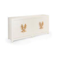 Chelsea House Longleaf Cabinet - White
