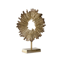 Wildwood Gold/Brown Ombre Sculpture