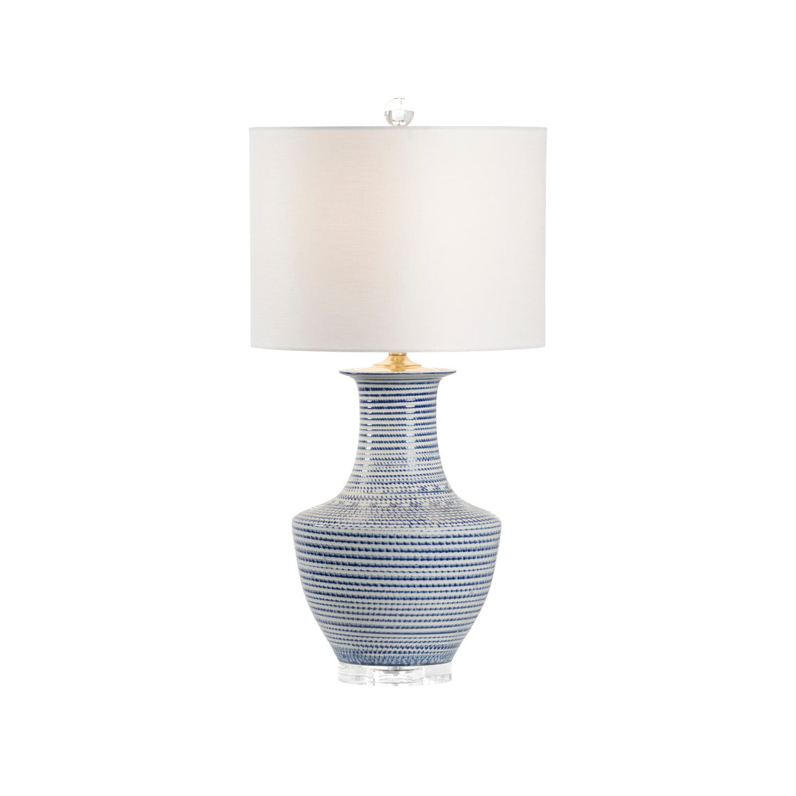 Chelsea House Classic Lamp - Blue/Acrylic