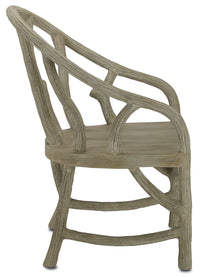 Currey and Company - 2701 - Chair - Portland/Faux Bois