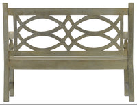 Currey and Company - 2724 - Bench - Portland/Faux Bois