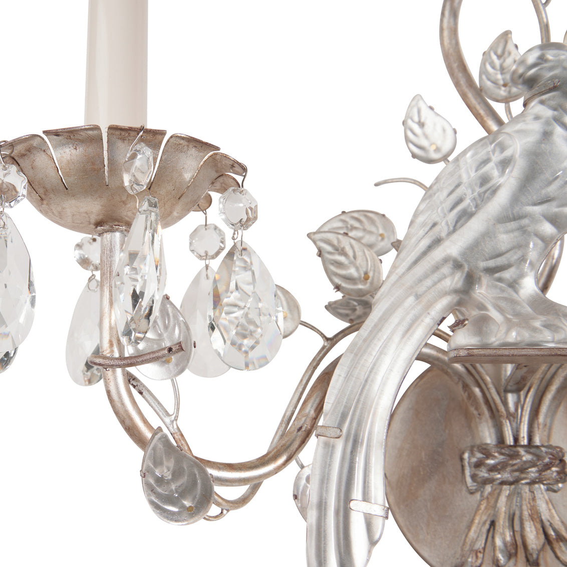 Chelsea House Crystal Bird Sconce - Left