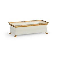 Chelsea House French Tole Planter - Cream