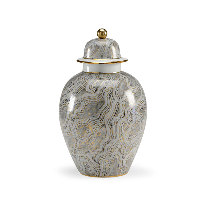 Chelsea House Marbled Gray Urn